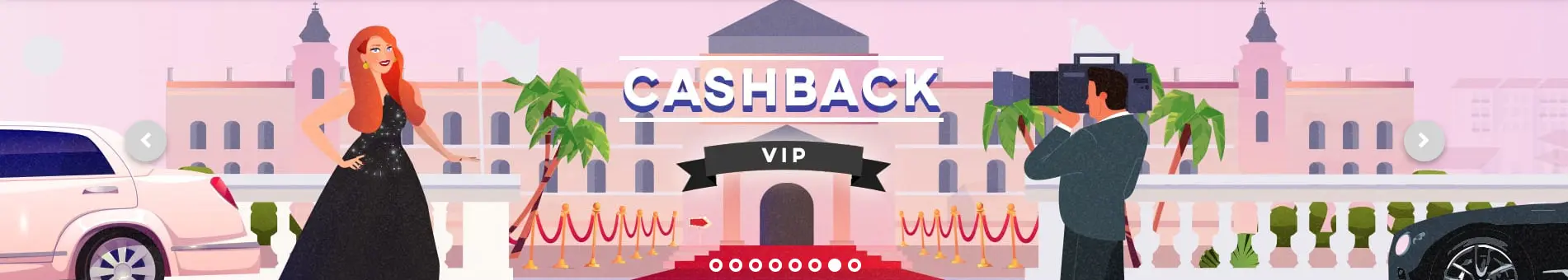 cashback VIP SHINY WILDS CASINO