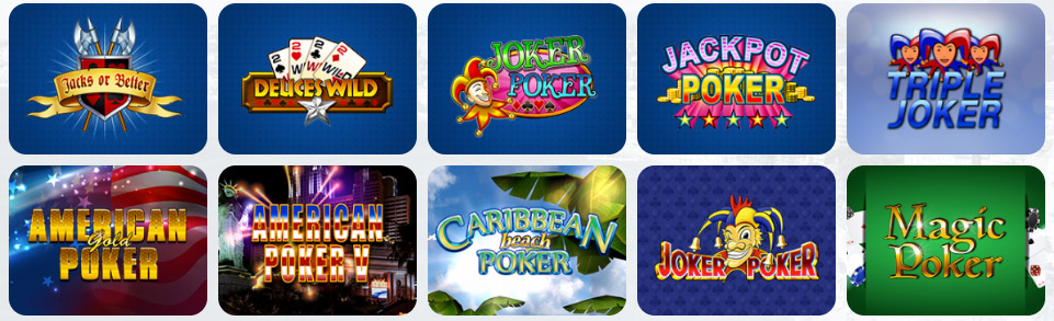 Video Poker SHINY WILDS CASINO