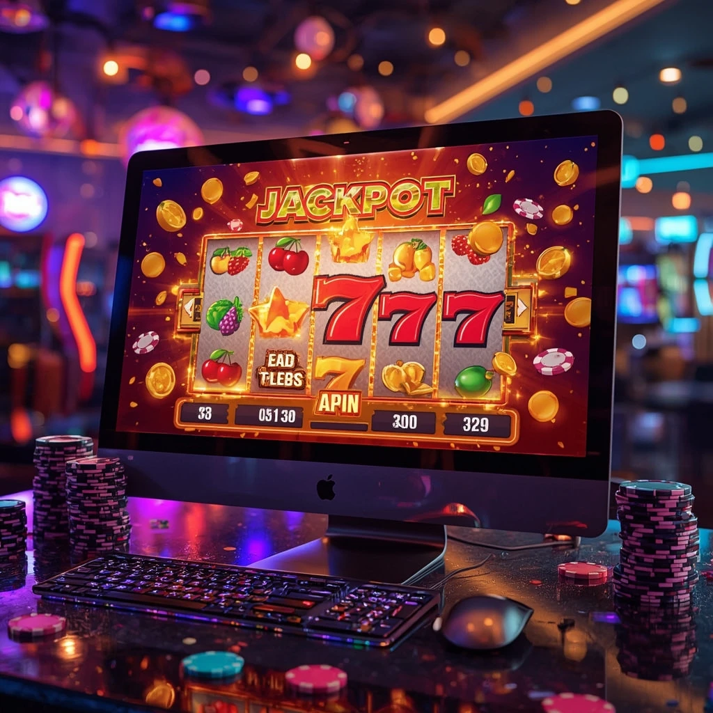 machines à sous sur l'écran SHINY WILDS CASINO